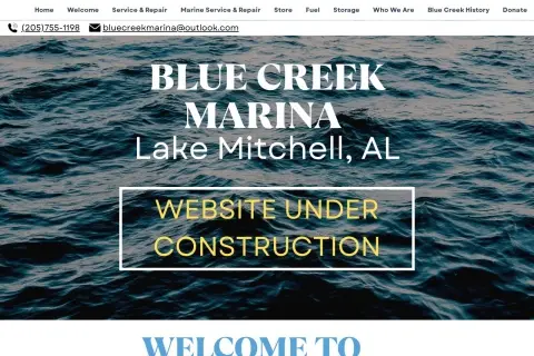 Blue Creek Marina of Verbena