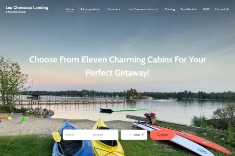 Les Cheneaux Landing