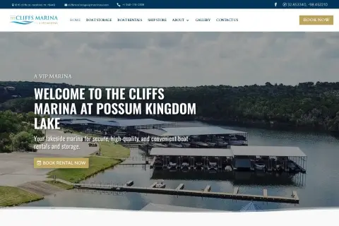 The Cliffs Marina on Possum Kingdom Lake