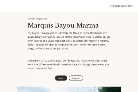 Marquis Bayou Marina