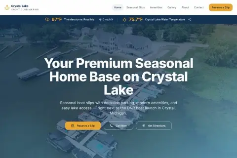 Crystal Lake Yacht Club - Marina