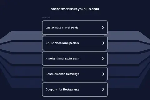 Stone’s Marina