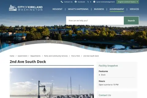 Second Avenue South Dock