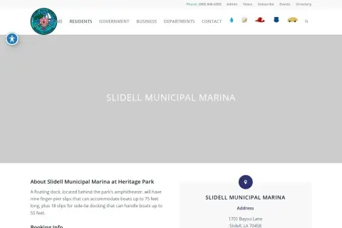 Slidell Municipal Marina at Heritage Park