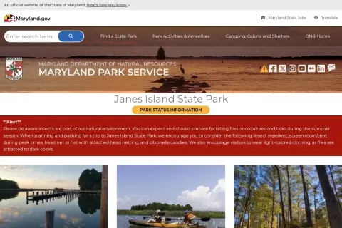 Janes Island State Park