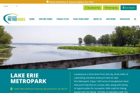 Lake Erie Metropark Harbor of Refuge