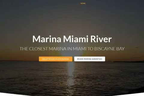 Marina Miami River (Marina Miami River / closest to Biscayne Bay)