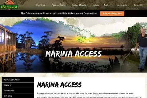 The Black Hammock Marina