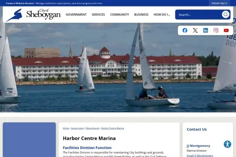 Sheboygan Habor Centre Marina