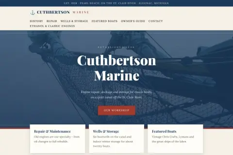 Cuthbertson's Marine Service