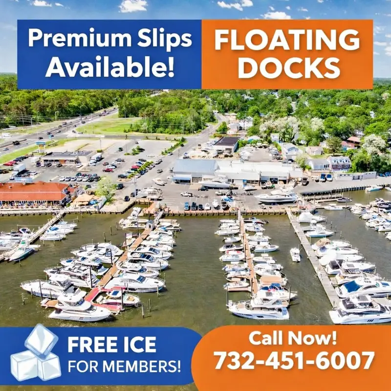 🛥️ Premium Marina Slips Available | Water & Electric Included | Brick NJ