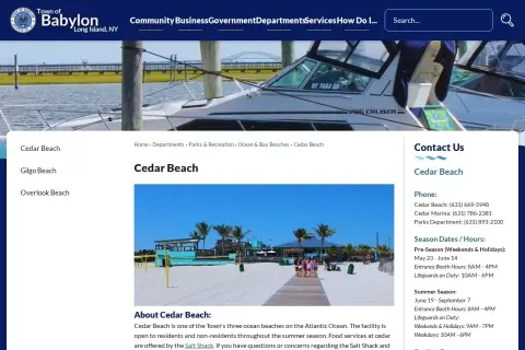 Cedar Beach Marina