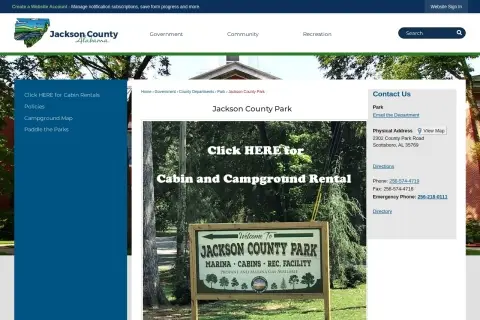 Jackson County Park Marina