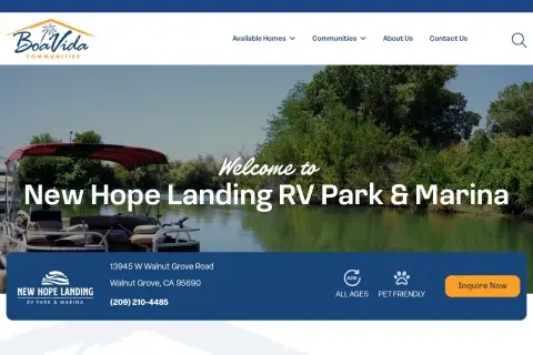 New Hope Landing Trailer Park & Marina