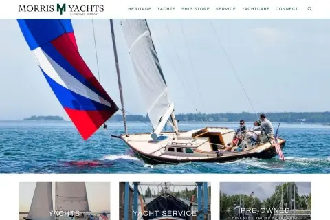 Morris Yachts Service Yard (Bass Harbor)