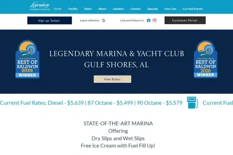 Legendary Marina & Yacht Club - Gulf Shores