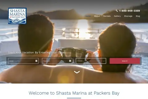 Shasta Marina at Packers Bay