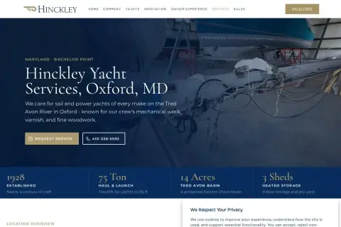 Hinckley Yacht Services Oxford, MD