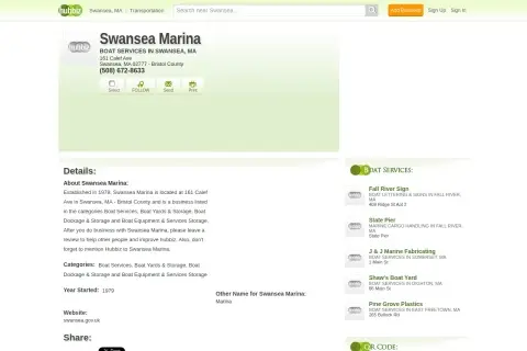 Swansea and Cole River Marina Inc