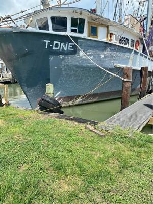 Fiberglass Shrimp Boat