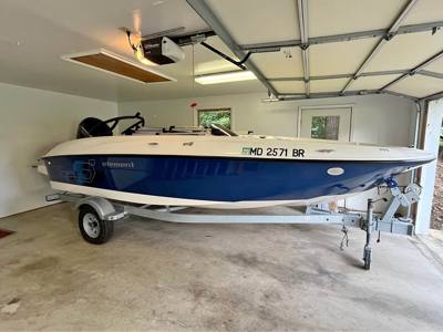 Mint Condition 2021, E18 Bayliner, Element 18’, 24.5 hours