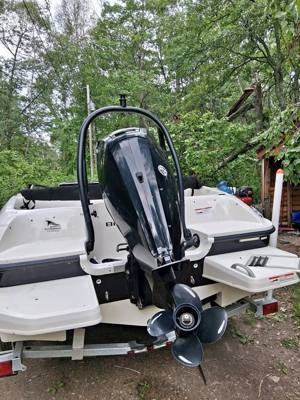 2019 BAYLINER E16 w 75hp FOUR STROKE mint condition