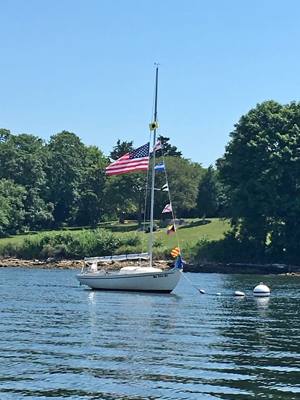 Bullseye Sailboat with Trailer