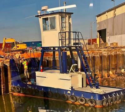 Tug boat, less than 26’, 2020, twin JD,600-hp total, for sale.