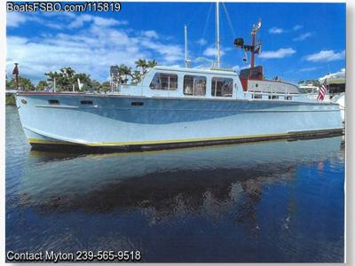 1955 Huckins FAIRFOAM FLYER — 46ft
