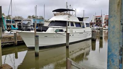HATTERAS 1981 CMY "Yachtfish" 61' length. 18.2' beam.
