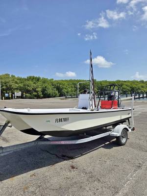 14 FT McKee Craft Skiff with Yamaha 50HP Outboard