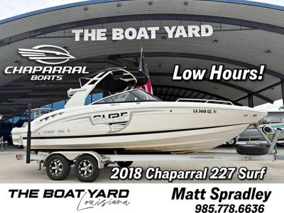2018 Chaparral 227 Surf