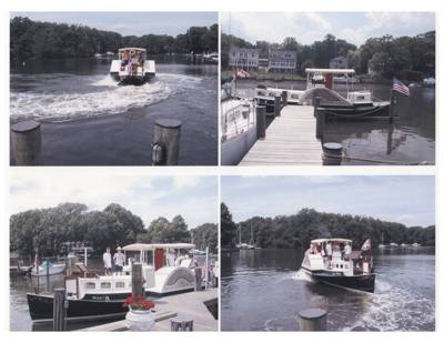 36' custom side wheel paddleboat