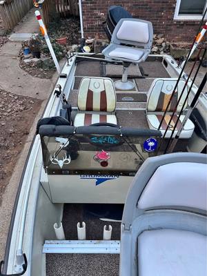 15ft fishing boat with accessories