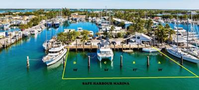 Boat Slip For Sale in Stock Island, Florida at SAFE HARBOUR MARINA