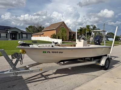 Maverick flats boat 16’10