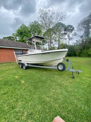 1996 MAKO 19ft boat 130 JOHNSON