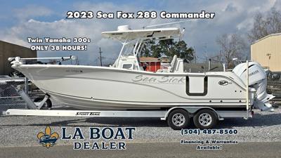 2023 Sea Fox 288 Commander - 38 Hours