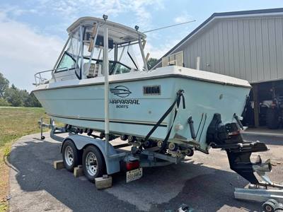 23’ chaparral fisherman 24