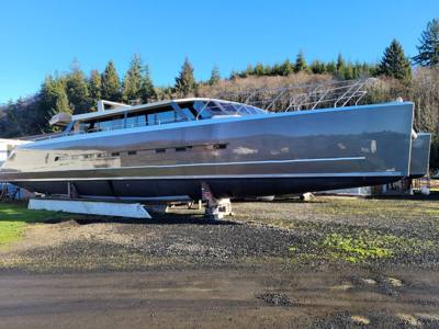 86' Composite Catamaran Motorsailer Ready for Interior