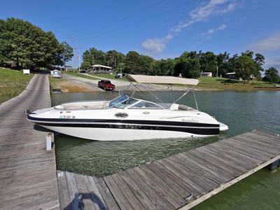 2005 Nauticstar deck boat 230 350 magnum brovo 3 dual prop