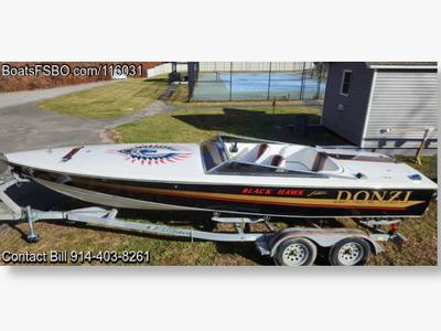 1995 Donzi Black Hawk — 22ft