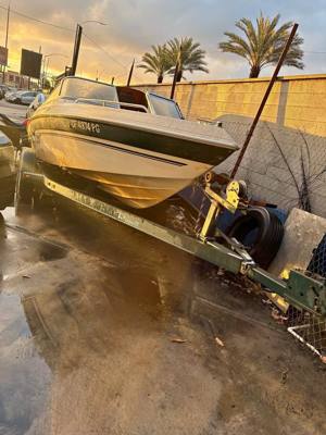 Boat and trailer