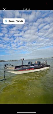 Champion 17ft bass boat!
