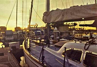 Sailboat Columbia 50