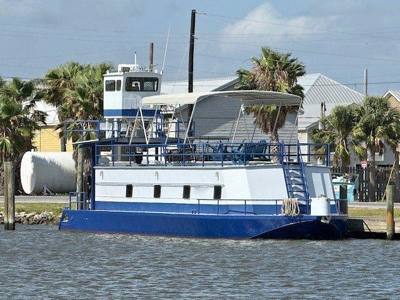 2012 Contractors Steel Barge Houseboat