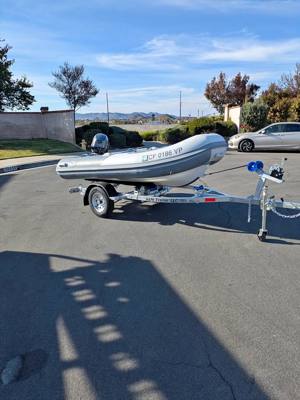 Taurus RIB Boat with Yamaha Outboard and A&M Trailer