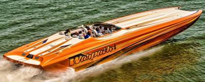 2014 2014 Nordic 43’ Enforcer “Warpath” 🏁- Twin Mercury 1350s - M8 Drives