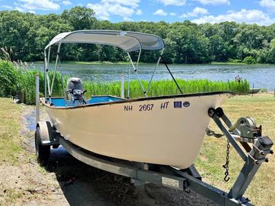 1965 Stonington Skiff 16 ft skiff