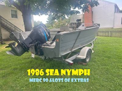 1986 Sea Nymph Boat CC191